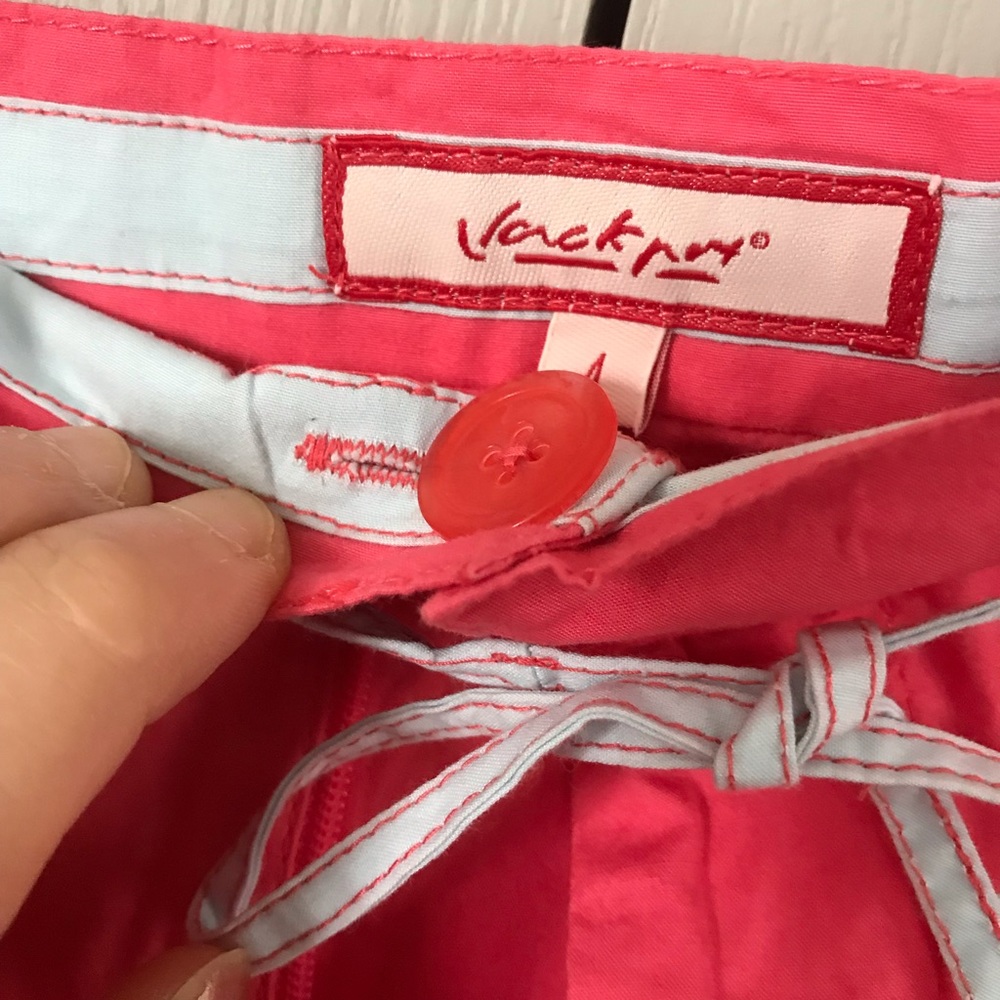 Vintage 2000, but new Jackpot Carly Grey coral pink color nautical skirt